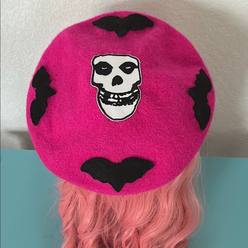Misfits band beret hat